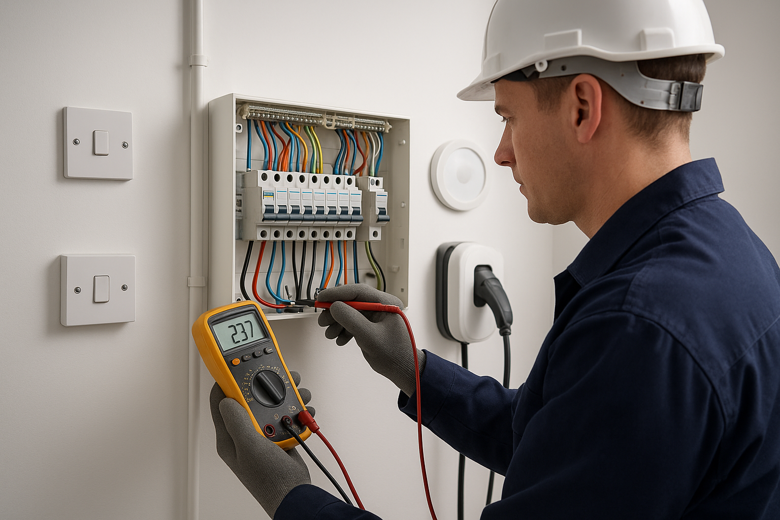 Commercial Electrician North Feltham service image