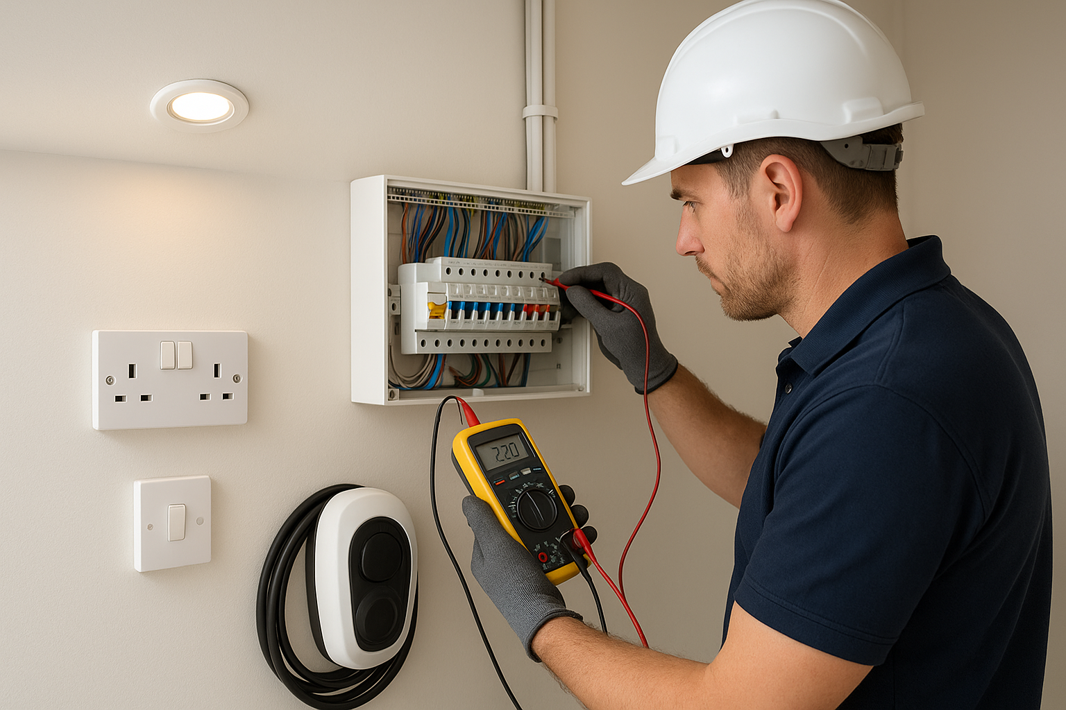 Domestic Electrician North Feltham service image