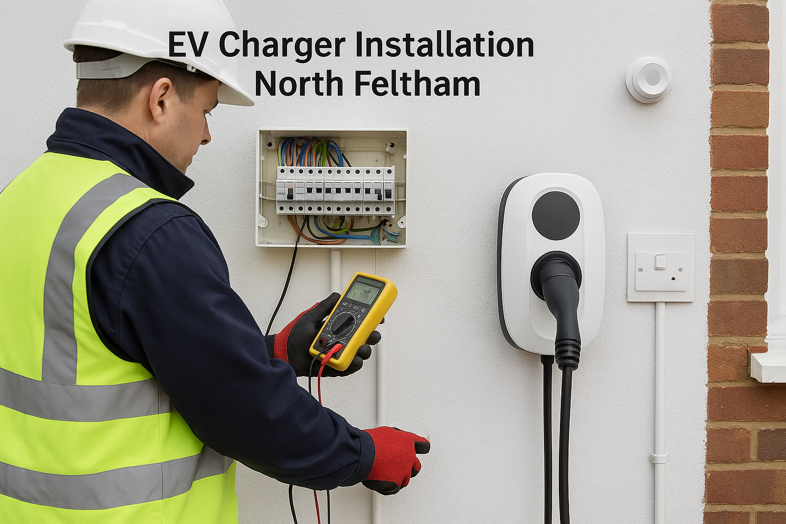 EV Charger Installation North Feltham service image