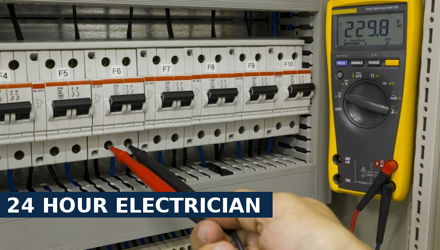 24 Hour electrician North Feltham